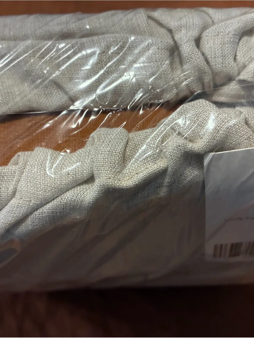 Bed Threads 100% Flax Linen Duvet Cover FULL / QUEEN and Pillowcases Rust